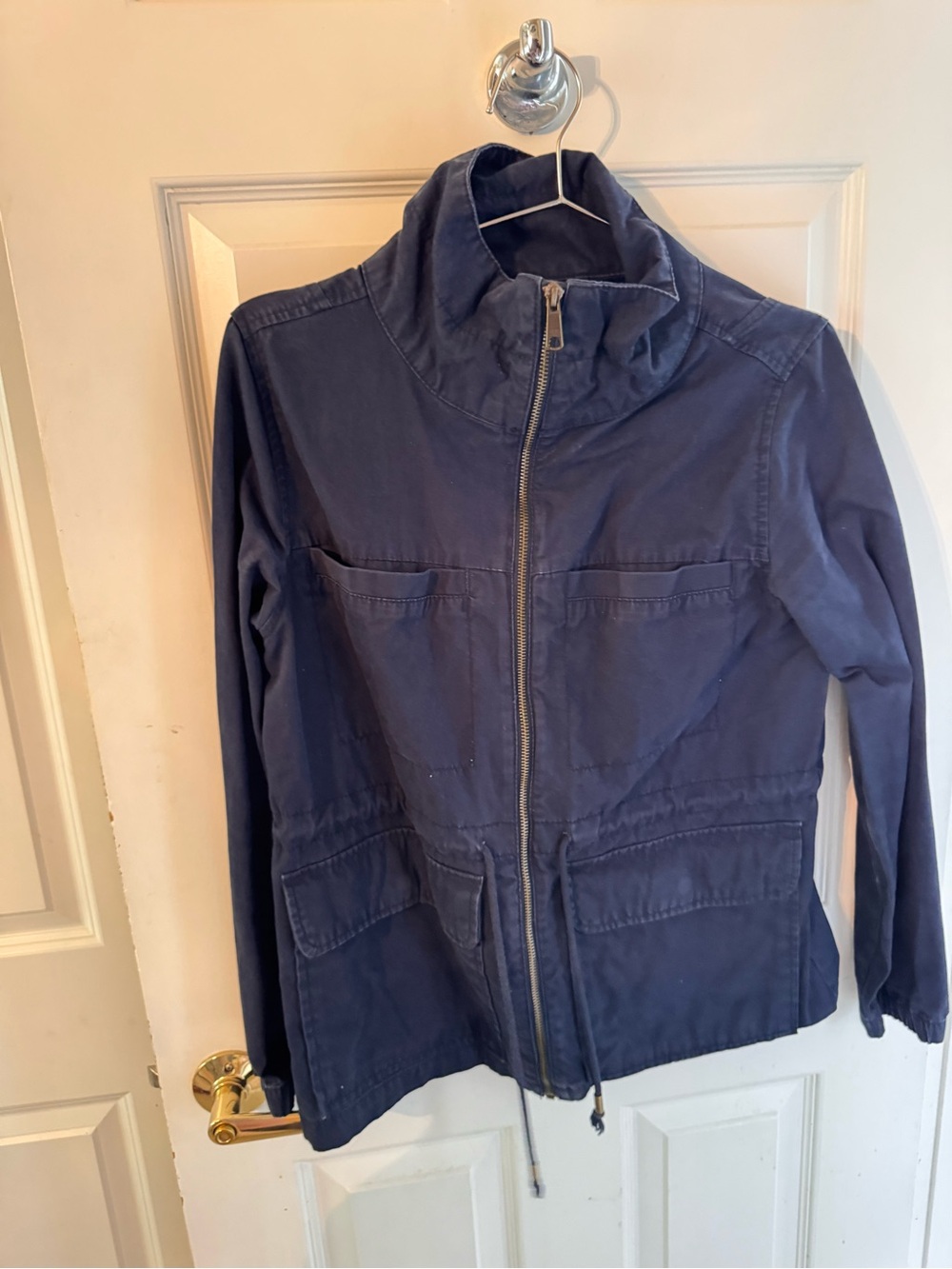Old Navy Dark Navy Zip Utility Jacket